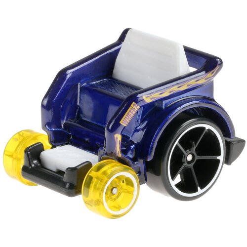 машинка hot wheels коллекционная оригинал wheelie chair синий ghf44 Машинка Hot Wheels коллекционная C4982 1:64, 7.5 см, WHEELIE CHAIR синий