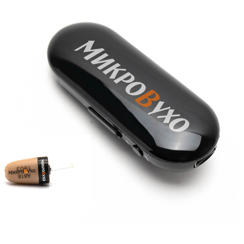 Капсульный микронаушник К5 4 мм и гарнитура Bluetooth Box PRO со встроенным микрофоном, кнопкой ответа и перезвона