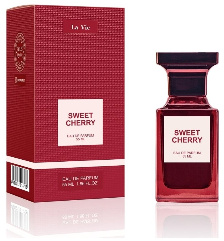 Парфюмерная вода женская La Vie Sweet Cherry, 55мл