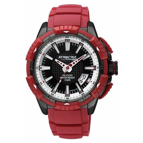 фото Наручные часы q&q, красный