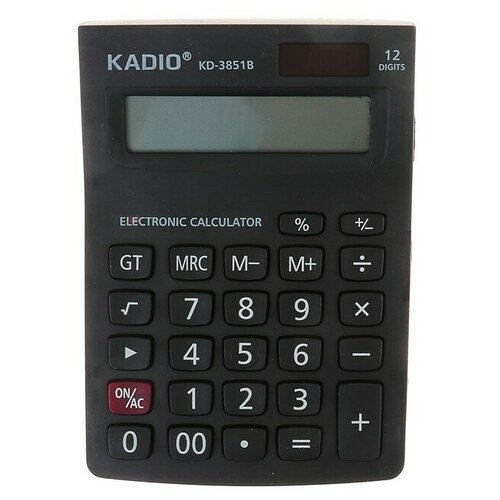 Калькулятор настольный, 12-разрядный, 3851B, двойное питание