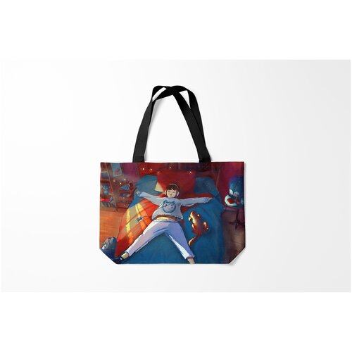 фото Сумка-шоппер / 46х35 см / антикоронавирус / воспоминания на карантине каникулы burnettie