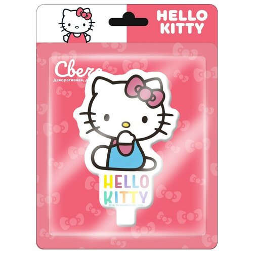 фото Свеча фигура, hello kitty, 7 см, 1 шт. дон баллон