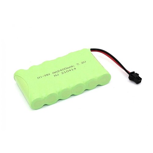 Аккумулятор Ni-Mh 7.2V 2400 mAh AA Flatpack разъем SM аккумулятор ni mh 8 4v 2400 mah aa flatpack разъем 5559