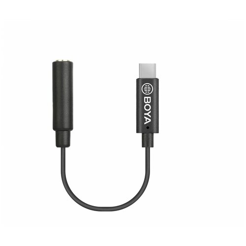 Переходник Boya BY-K4 3,5 мм TRS на USB Type-C