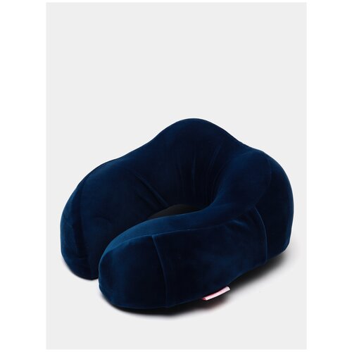 фото Анатомическая подушка comfort expert 28*26*13 на шею (синяя) comfortexpert