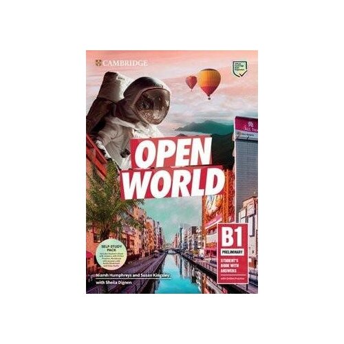 Open World. B1 Preliminary. Self-Study Pack with Answers. (Student's Book with Answers + Online Practice + Workbook with Answers + Audio Download)