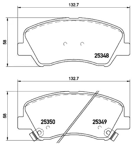 Np6041колодки Дисковые Передние С Антискриппластинами Hyundai Solarisaccent Kia Rio All 11 NISSHINBO арт. np6041