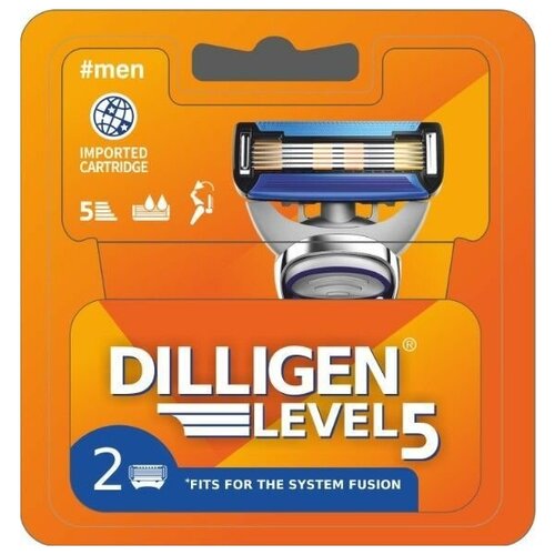 DILLIGEN Level 5 Кассеты сменные 2шт