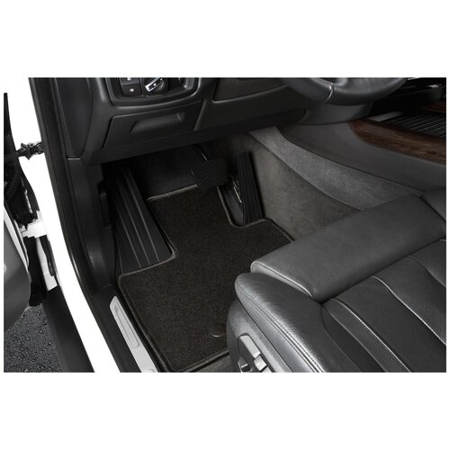 фото Коврики в салон klever econom volkswagen tiguan, 2017->, кросс 4 шт. (текстиль)