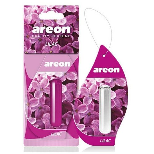 фото Ароматизатор на зеркало areon liquid жидкий сирень, 5 мл 704-lr-04 qwen