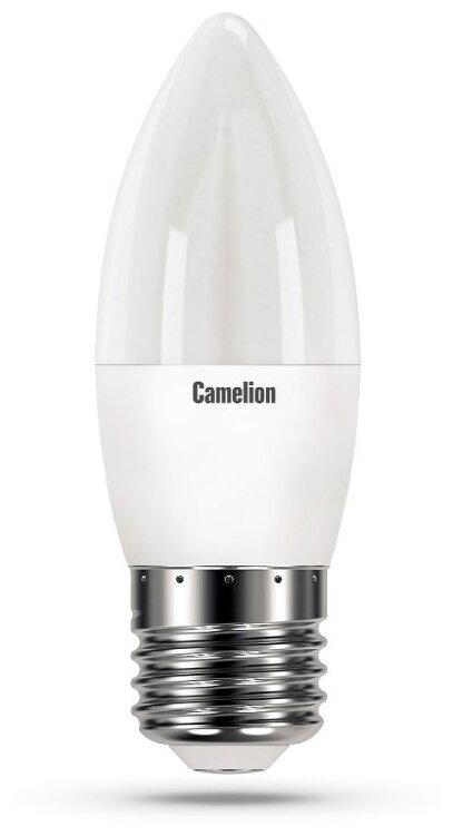 Светодиодная Лампа Camelion LED7-C35/830/E27 упаковка 10 шт