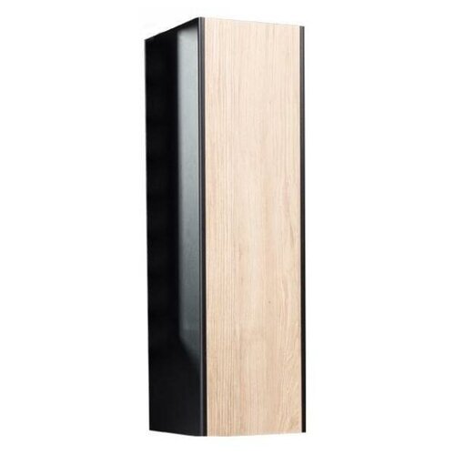 Пенал подвесной Velvex Klaufs 110 чёрный/дерево