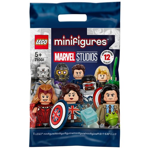 Конструктор LEGO Minifigures 71031 Marvel Studios, 10 дет. конструктор lego minifigures серия 22