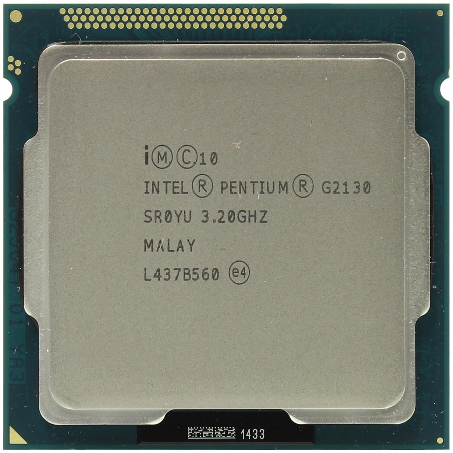 Процессор Intel Pentium G2130 LGA1155 2 x 3200 МГц