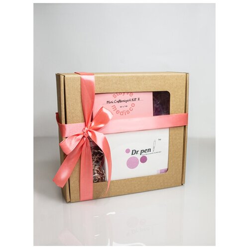 Подарочный набор для лица: Дермапен + сыворотка для лица 2шт + тканевые маски 5шт