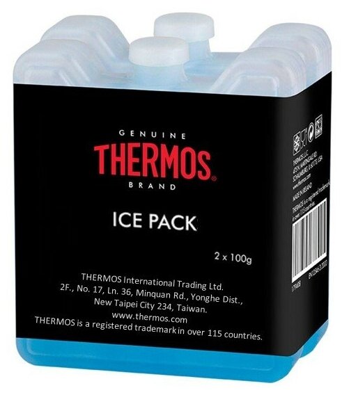 Thermos Аккумуляторы холода Ice Pack, комплект 2шт 100г, голубой