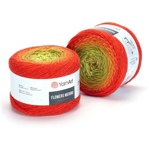 Пряжа Yarnart FLOWERS MERINO цвет 539