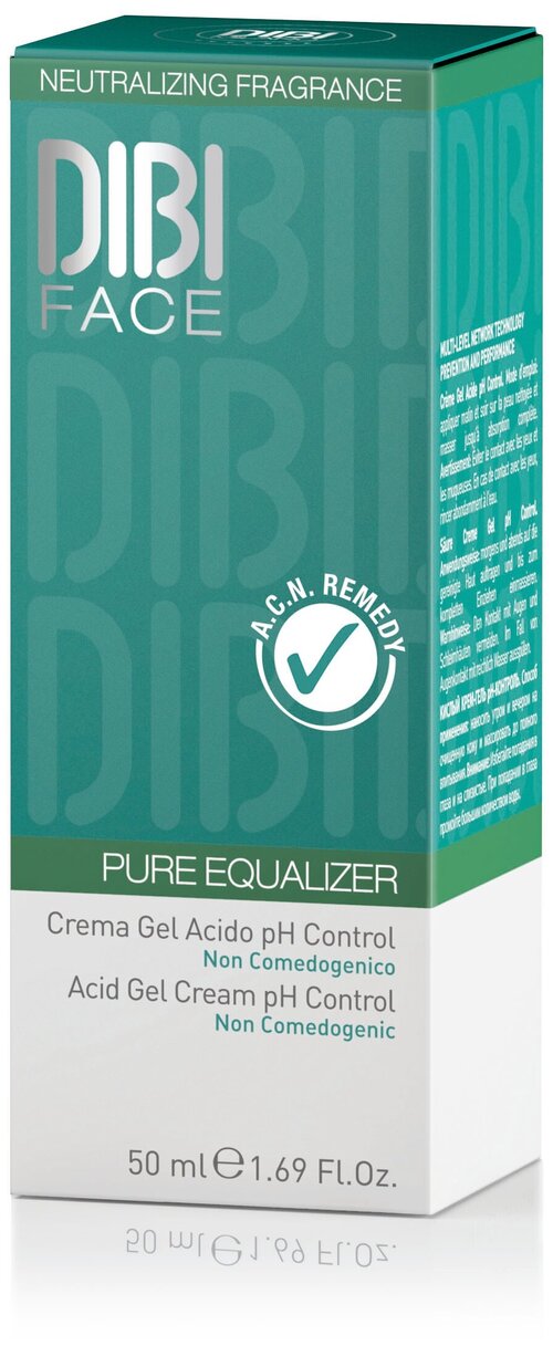 DIBI Milano PURE EQUALIZER Кислый крем-гель pH контроль для лица 50мл, PF013679