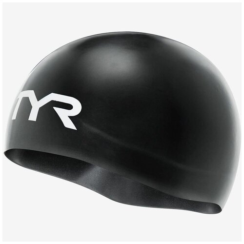 Шапочка для плавания TYR Competitor Racing Cap (001 Черный, O/S)