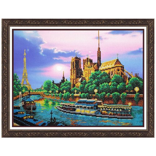 фото Набор для вышивания паутинка б-1487 париж