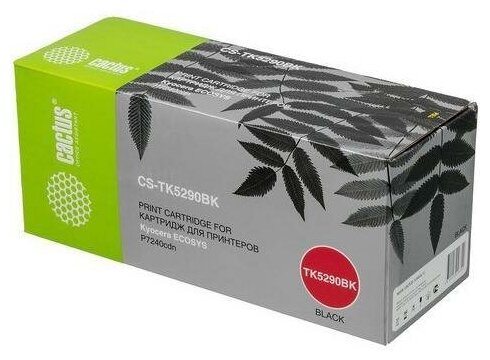 Тонер Картридж Cactus CS-TK5290BK черный (17000стр.) для Kyocera Ecosys P7240cdn