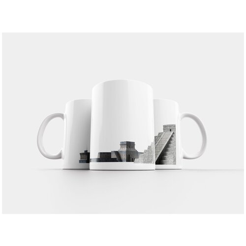 фото Кружка "пирамида, мексика, архитектура" 320 мл lotsprints