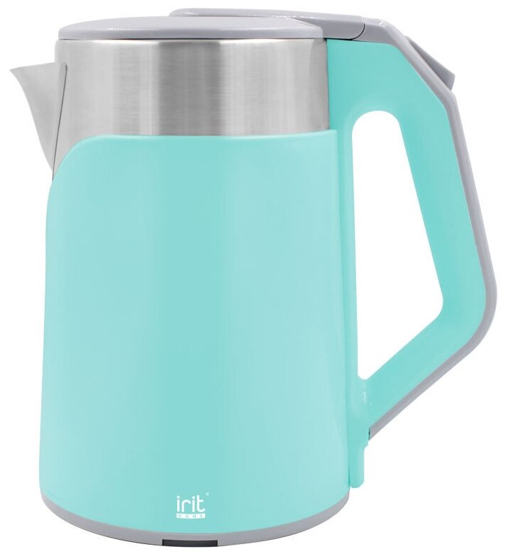 Чайник IRIT IR-1365 1.8 л. 1500Вт нерж. голубой