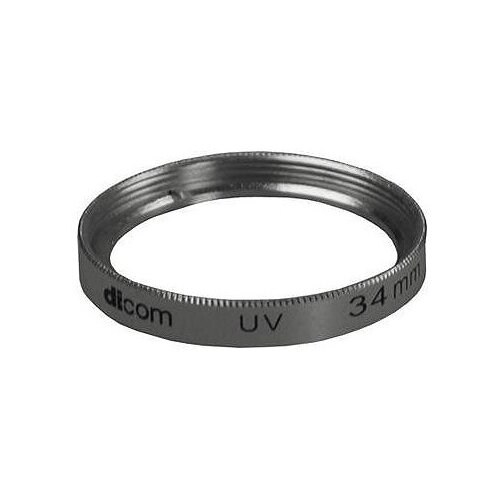 Светофильтр DICOM UV 34mm светофильтр dicom d uvs49 uv slim тонкооправный 49 мм