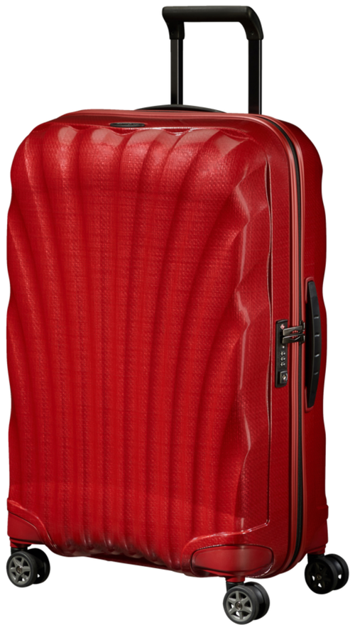 Чемодан Samsonite, 68 л, размер M, красный