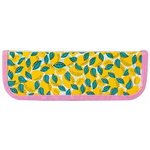 фото Пенал юнландия, 1 отделение, ламинированный картон, 19х7 см, "lemon", 229145