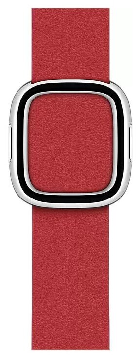 Ремешок Apple Modern Buckle для Apple Watch Series 3/4/5/6/SE гранатовый (MY642ZM/A) 40мм - фото №1