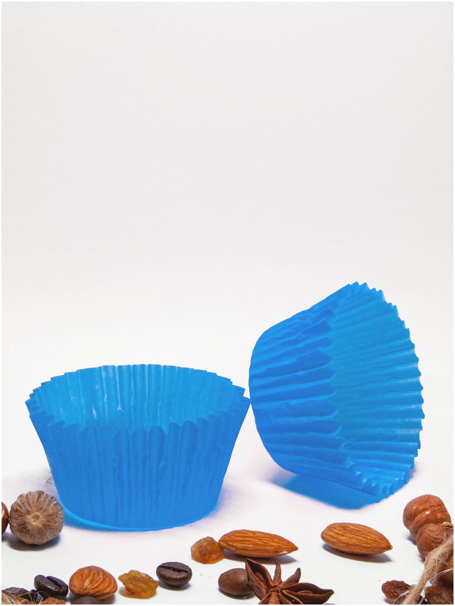 Одноразовые бумажные формы для выпекания кексов. 5 х 3,5 см, 50 шт. - фотография № 2