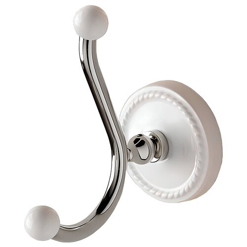 Крючок двойной Devon &Devon Dorothy DOR413CR, хром