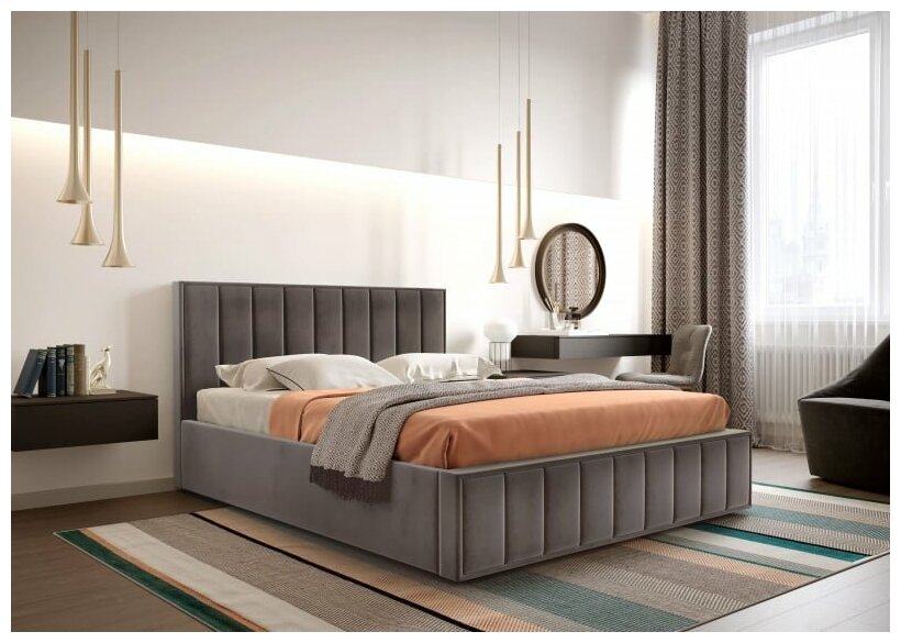 Кровать "Вена" с ортопедическим основанием на 5 опорах, 180х200 см