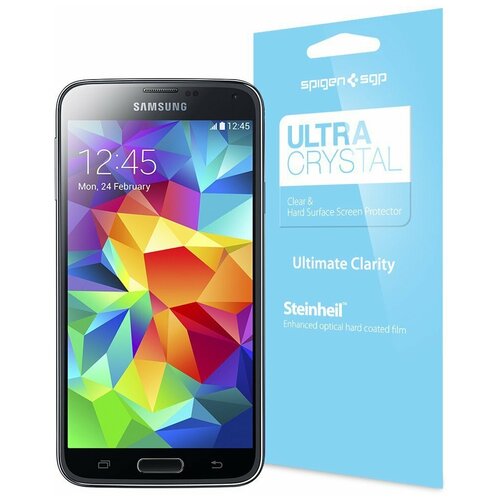 Защитная пленка SPIGEN для Galaxy S5 - Steinheil - Ultra Crystal - SGP10723