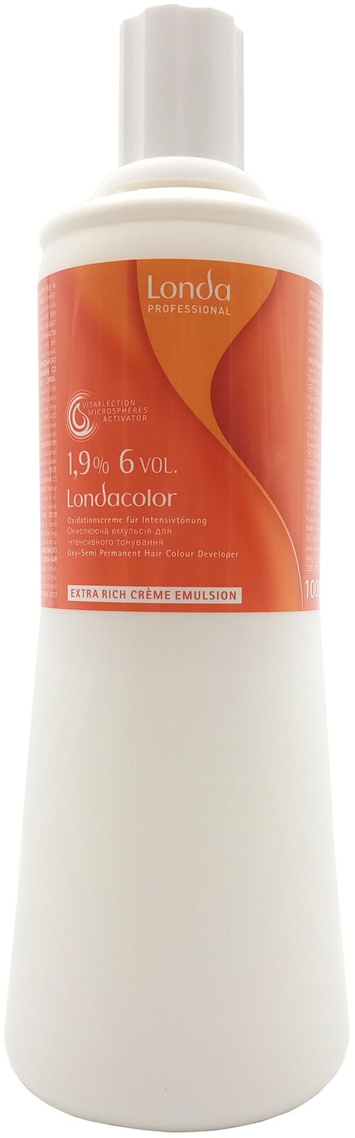 Londa Professional Londacolor Окислительная эмульсия для интенсивного тонирования Extra Rich Creme Emulsion, 1000 мл, 1000 г