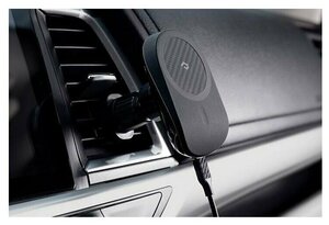 Фото Автомобильный держатель c беспроводной зарядкой PITAKA MagEZ Car Mount Pro для iPhone 13/14