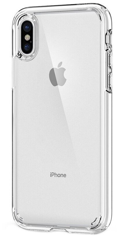 Чехол Guardi Silicone Case Ultrathin для iPhone X прозрачный