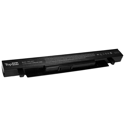фото Аккумуляторная батарея topon для ноутбука asus r412ea (2200mah)