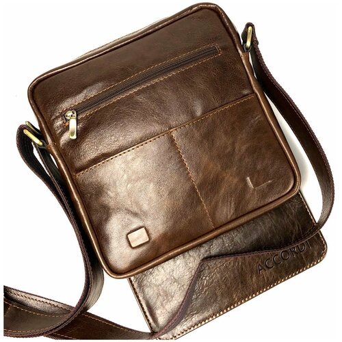 фото Accordi сумка через плечо accordi lucas brown