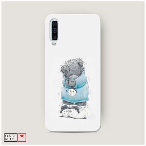 фото Чехол пластиковый samsung galaxy a30s me to you снеговик case place