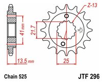 Звезда ведущая (передняя) JT 296.16 525