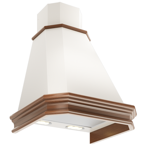 Каминная вытяжка Elikor Пергола 60П-650-П3Л бежевый дуб коричневый 1133000₽