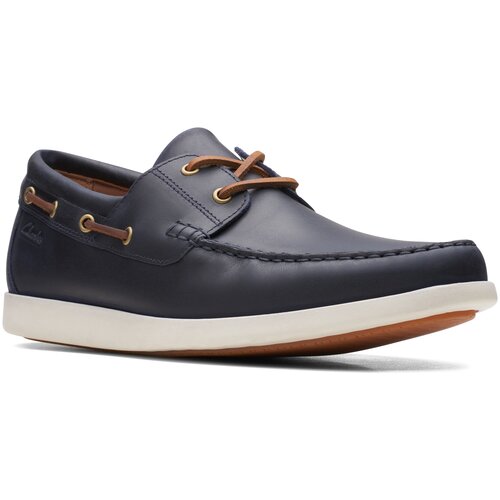 Топсайдеры Clarks Ferius Coast, размер 45EU (10.5UK), синий