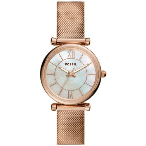 Наручные часы FOSSIL Carlie, золотой, белый