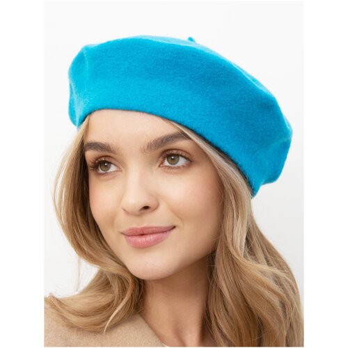 Берет женский демисезонный шерстяной фуксия