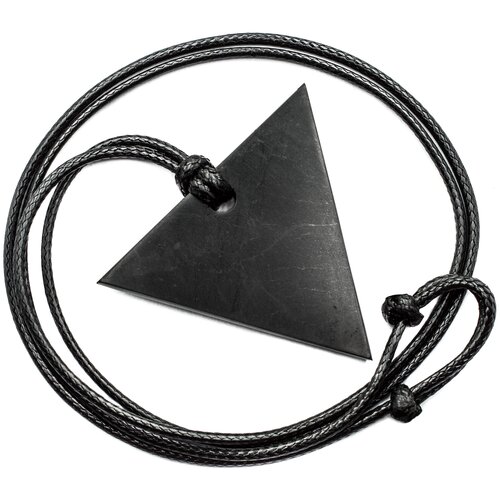 Подвеска, шунгит, черный