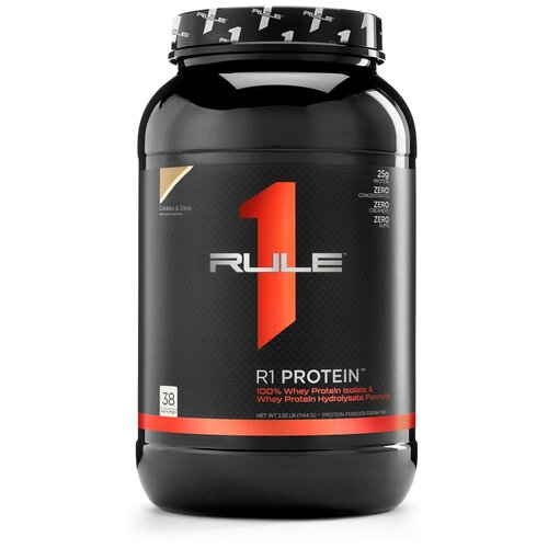 Протеин Rule 1 Protein, 1080 гр., печенье и крем