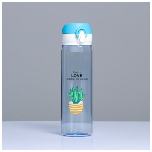 фото Бутылка для воды "cactus love" 500 мл, микс mikimarket